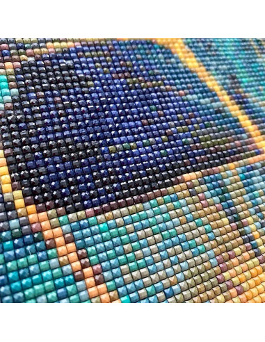 GBN244_4050,Goblen cu Diamante patrate, 40x50 cm, Vesnica Rugaciune, GBN-244