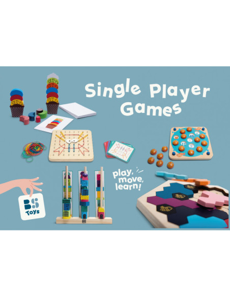 GA485,Set de Jocuri individuale, BS Toys