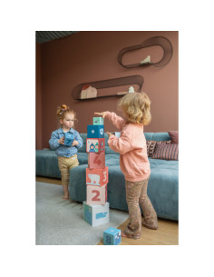 GA491,Turn din cuburi de stivuit, BS Toys 2