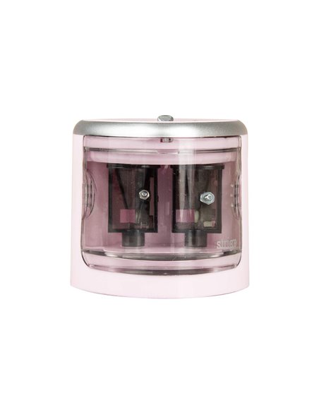 Ascutitoare electrica Strigo SSC345, doua dimensiuni, Roz pastel