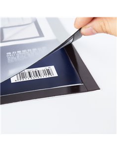 Folie magnetica A4 Deli DL50871 cu margine argintie 2