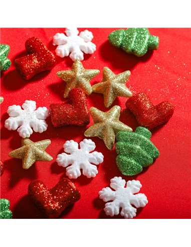 Figurine polistiren Daco AD763, 20 bucati, Dimensiuni variate