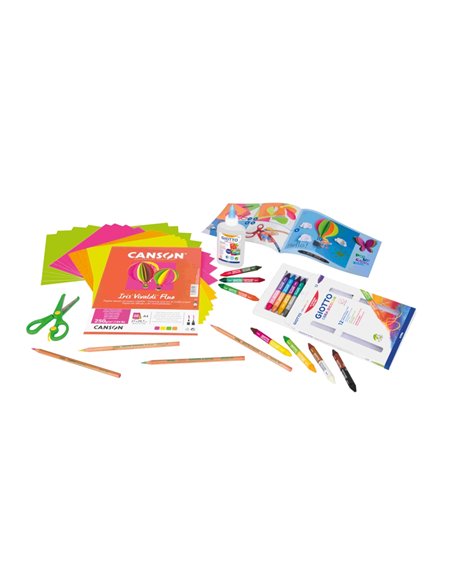 Set quilling Giotto Art Lab, 38 piese, Magic Neon