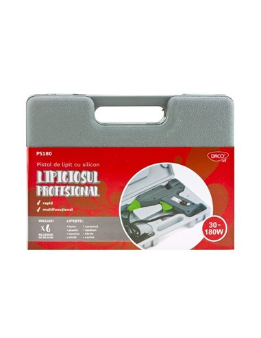 Pistol lipit Lipiciosul Profesional Daco PS180, 180 W