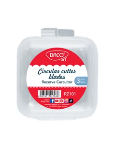 Rezerva cuuter Cercuitor Daco RZ101, 3 bucati