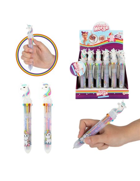 Pix multicolor, Motiv unicorn, 10 culori