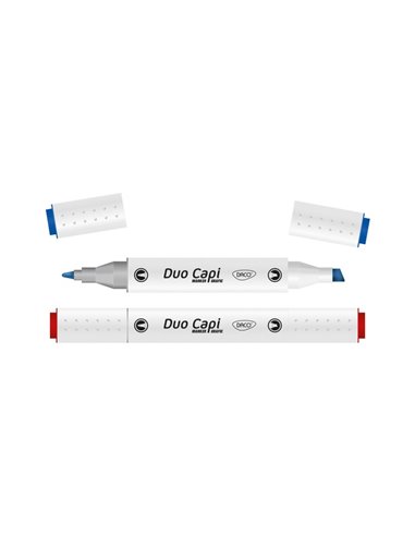 Marker grafic Duo Capi color Daco MK612, Set 12 culori