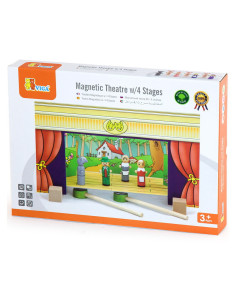 VIG56005,Teatru de papusi magnetic din lemn