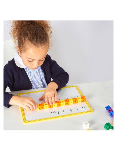 EDX-12010,Linking Cubes, set 100 cuburi interconectabile