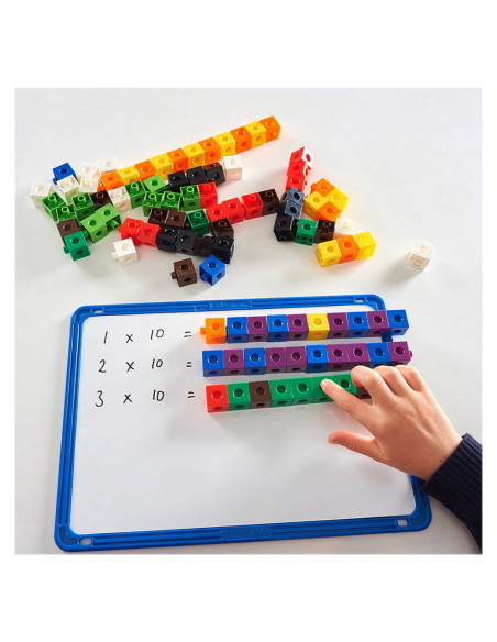 EDX-12010,Linking Cubes, set 100 cuburi interconectabile