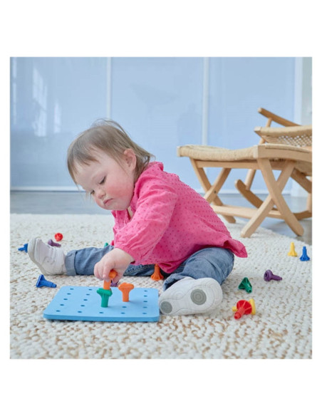 EDX-39492,Geo Pegs, set 36 de cuie gigant cu plansa