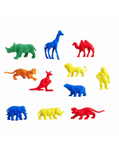 EDX-13026,Set pentru sortat, 120 de Animale salbatice, Edx Education