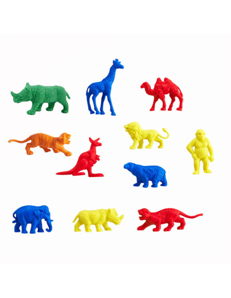 EDX-13026,Set pentru sortat, 120 de Animale salbatice, Edx Education