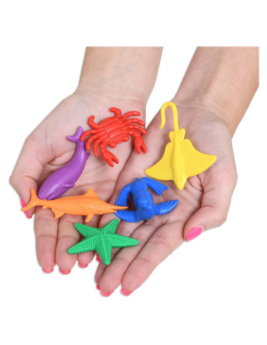 EDX-13150,Set pentru sortat, 84 de Animale acvatice, Edx Education