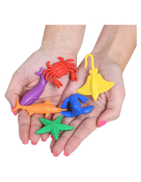 EDX-13150,Set pentru sortat, 84 de Animale acvatice, Edx Education