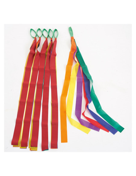 EDX-69020,Panglici de dans colorate, set 6 buc., Edx Education