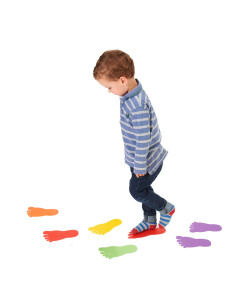 EDX-63524,Urme de picioare, set 12 bucati, Edx Education 2