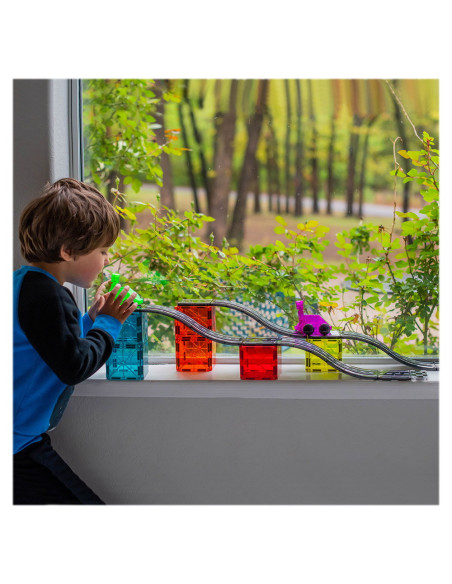 MGT-23840,MAGNA-TILES Downhill Duo, set magnetic 40 piese