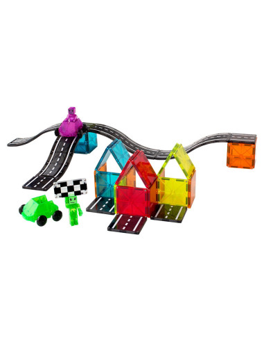 MGT-23840,MAGNA-TILES Downhill Duo, set magnetic 40 piese
