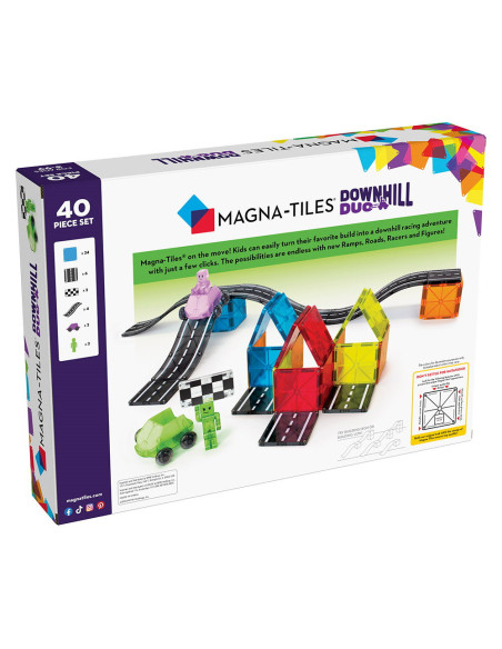 MGT-23840,MAGNA-TILES Downhill Duo, set magnetic 40 piese