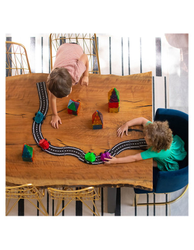 MGT-23812,MAGNA-TILES XTRAS Roads, extensie 12 piese