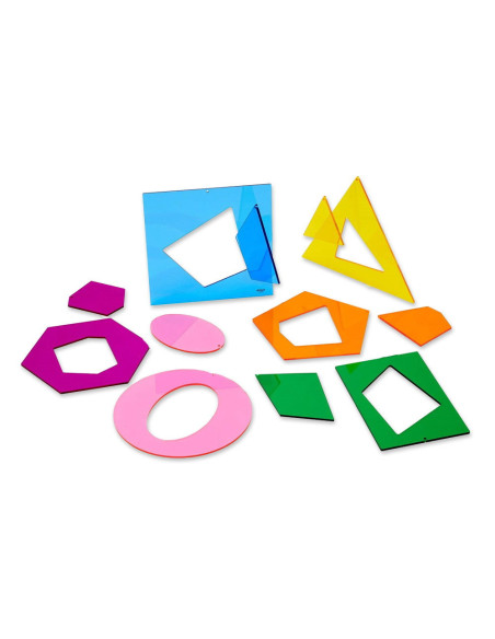TIK-73544,Forme regulate si neregulate Jumbo, 12 piese, TickiT