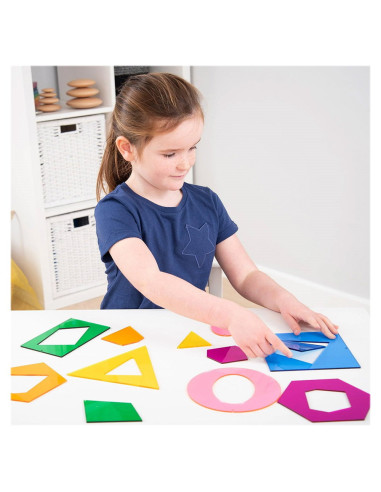 TIK-73544,Forme regulate si neregulate Jumbo, 12 piese, TickiT