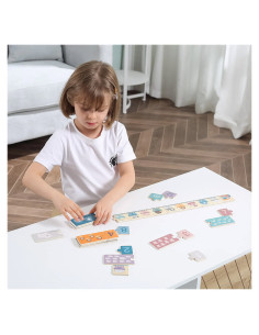 VIG44071,Invatam numerele!, puzzle din lemn, nordic color 2