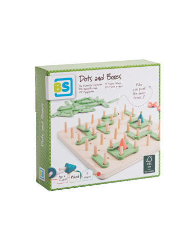 BSGA457,Dots and Boxes, joc de strategie, BS Toys