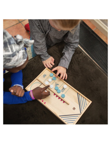 BSGA458,Hochei de masa si Sling Puck, 2 in 1, BS Toys