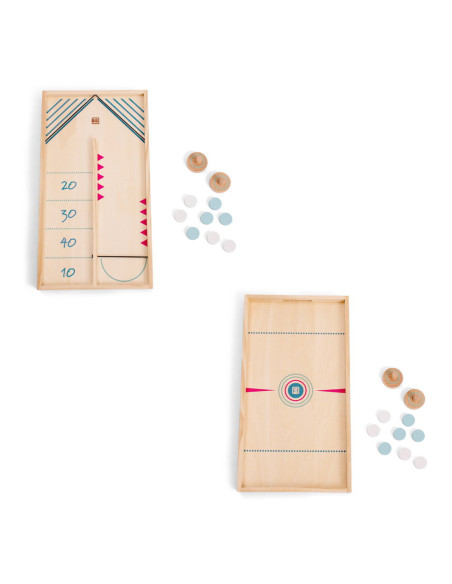 BSGA458,Hochei de masa si Sling Puck, 2 in 1, BS Toys