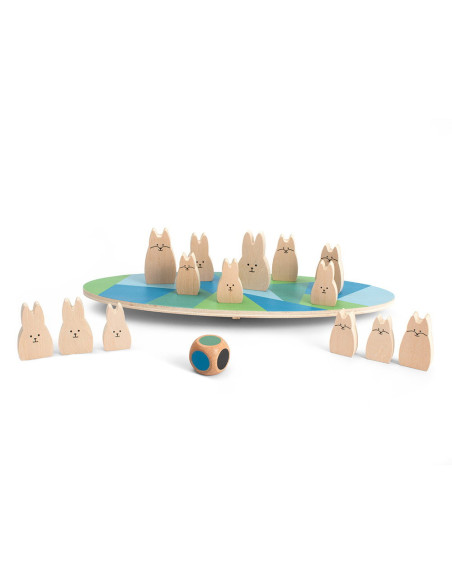 BSGA460,Vulpi versus iepurasi!, joc de echilibru, BS Toys