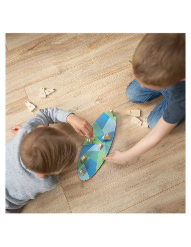 BSGA460,Vulpi versus iepurasi!, joc de echilibru, BS Toys