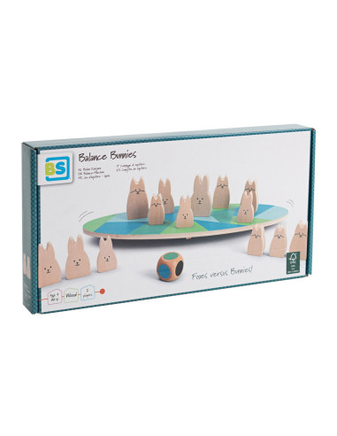 BSGA460,Vulpi versus iepurasi!, joc de echilibru, BS Toys