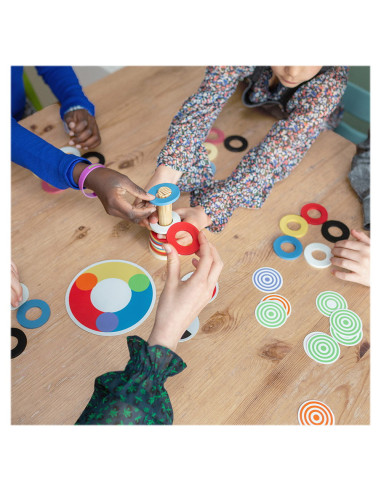 BSGA462,Cursa Culorilor, joc de rapiditate, BS Toys