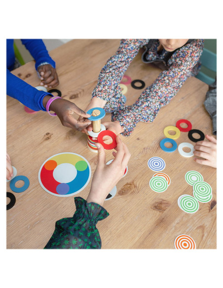 BSGA462,Cursa Culorilor, joc de rapiditate, BS Toys