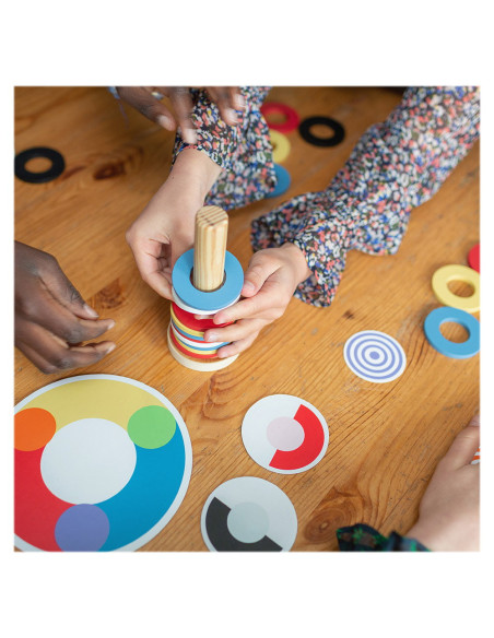 BSGA462,Cursa Culorilor, joc de rapiditate, BS Toys