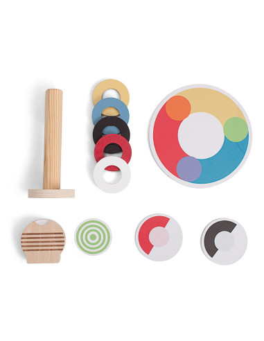 BSGA462,Cursa Culorilor, joc de rapiditate, BS Toys