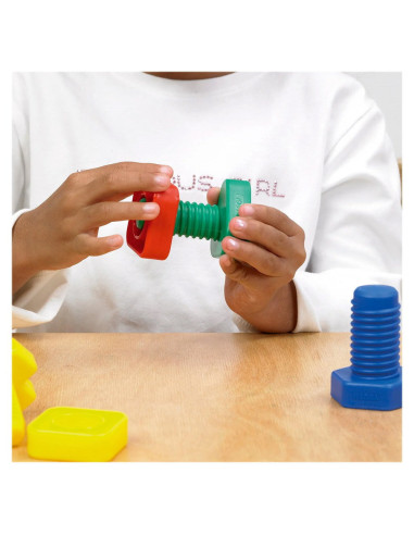 EDX-50161J,Suruburi si piulite mari, set 32 de piese, Edx Education