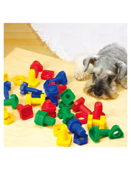 EDX-50161J,Suruburi si piulite mari, set 32 de piese, Edx Education