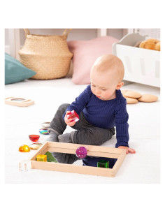 TIK-73536,Tava din lemn cu oglinda acrilica, TickiT 2