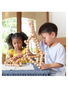 G5201,BendiBeads Natural, margele flexibile, Guidecraft 2