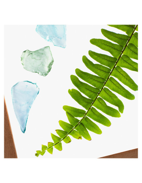 G16836INT,Panou luminos LED cu cadru din lemn