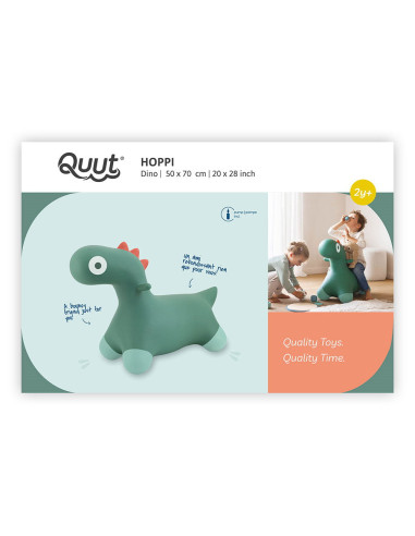 QT173717,Hoppi Dino, dinozaur gonflabil saltaret, verde