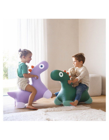 QT173731,Hoppi Dino, dinozaur gonflabil saltaret, mov