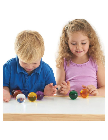 TIK-72604,Sfere senzoriale acrilice colorate, 8 buc., TickiT