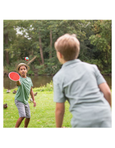 BSGA473,Arunca si prinde mingea, joc cu discuri velcro 2