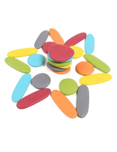 EDX-13229J,Junior Pebbles, set pietricele in culori naturale 2