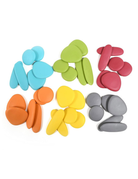 EDX-13229J,Junior Pebbles, set pietricele in culori naturale