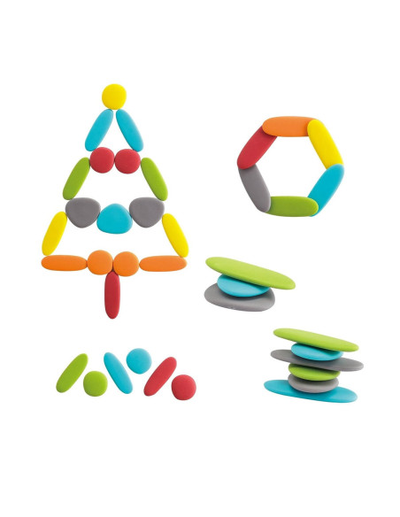 EDX-13229J,Junior Pebbles, set pietricele in culori naturale